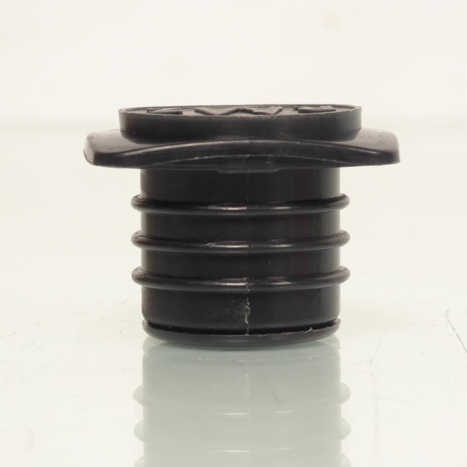 Bouchon de réservoir noir carré pour mobylette Peugeot 103 Ø30mm a pousser Neuf