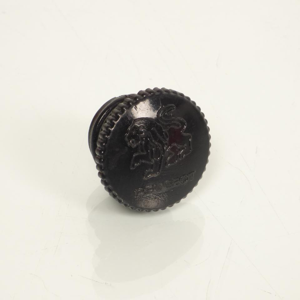 Bouchon de réservoir d'essence noir Ø29mm a pousser pour mobylette Peugeot 103