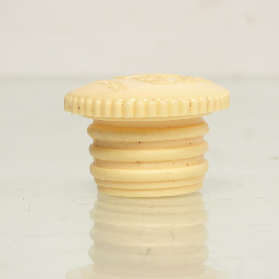 Bouchon de réservoir d'essence crème Ø29mm a pousser pour mobylette Peugeot 103