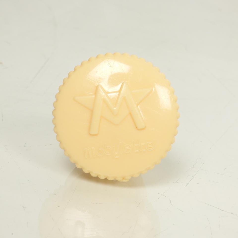 Bouchon de réservoir d'essence crème Ø29mm a pousser pour mobylette MBK 51