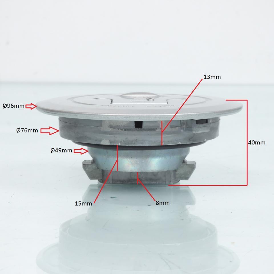 Bouchon de réservoir Générique pour moto Honda 600 Hornet 1998-2002 17620-MR7-007 / XF2814 Neuf