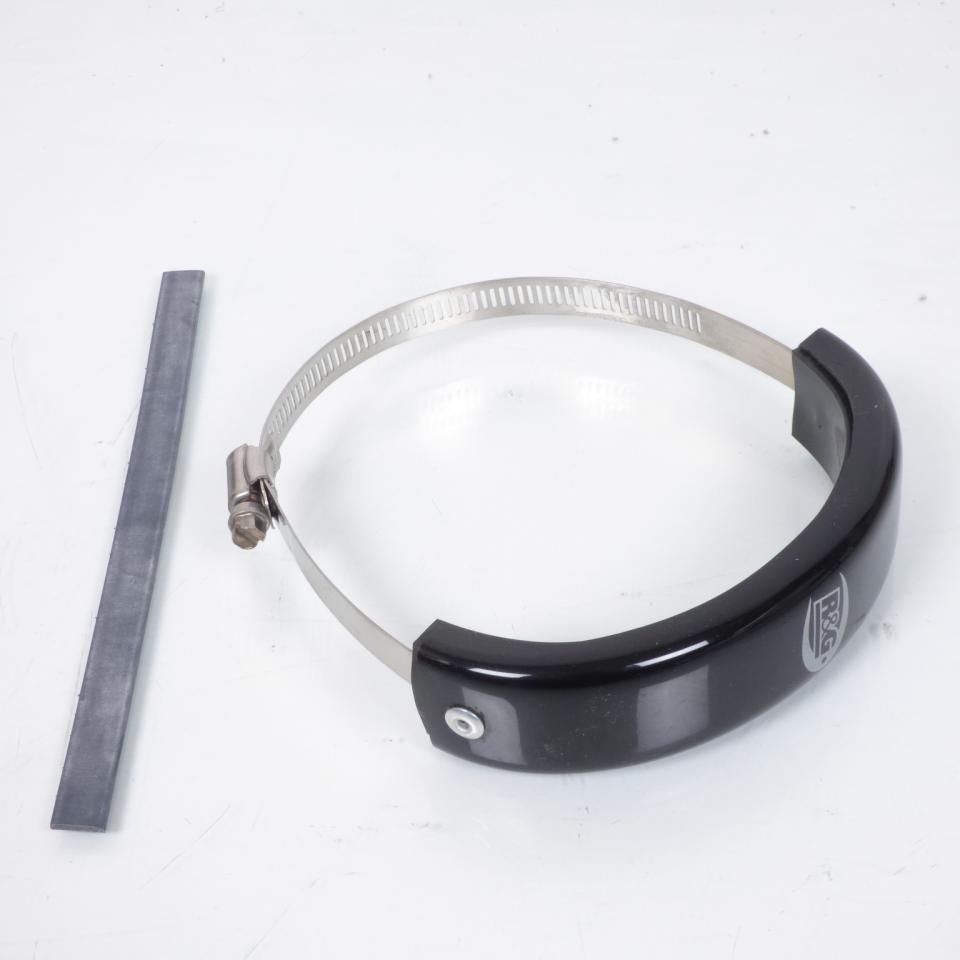 Collier de protection de pot d échappement pour silencieux ovale moto Neuf