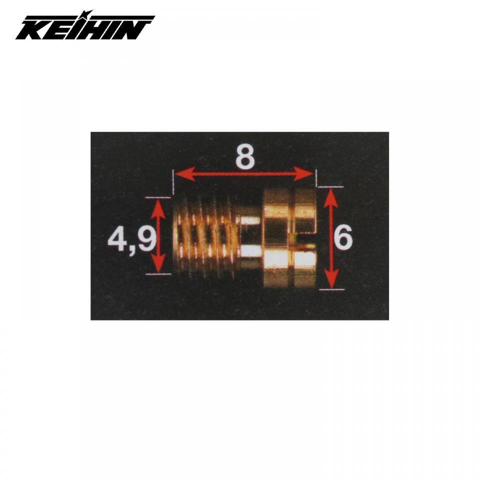 Gicleur de carburateur Keihin pour moto Keihin 99101-393-172 principal KEC172 Neuf