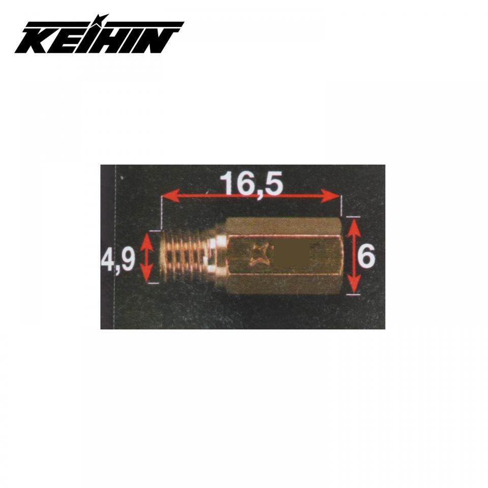 Gicleur principal KEA155 pour carburateur moto Keihin 99101-357-155 taille 155
