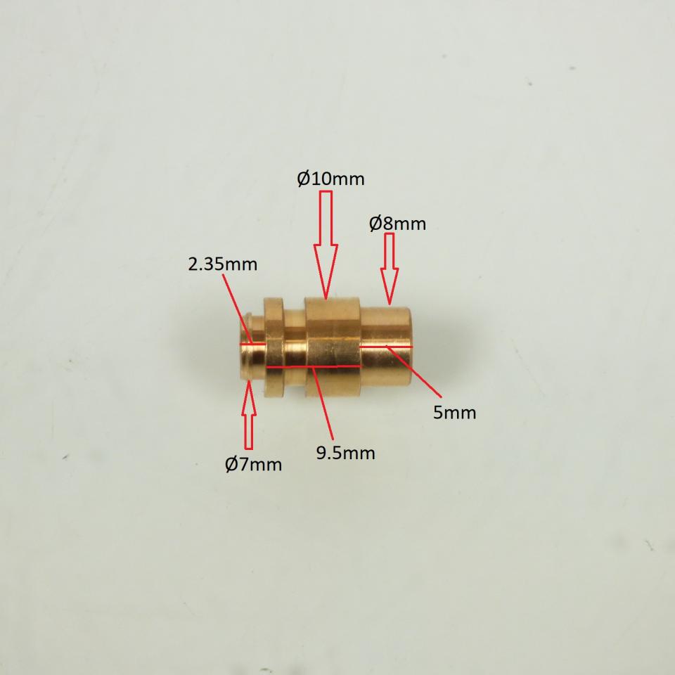 Pièce de carburateur Mikuni pour Quad Yamaha 250 YFM Beartracker 1999 à 2004 786-35003-2.0 pointeau siege 2 Neuf