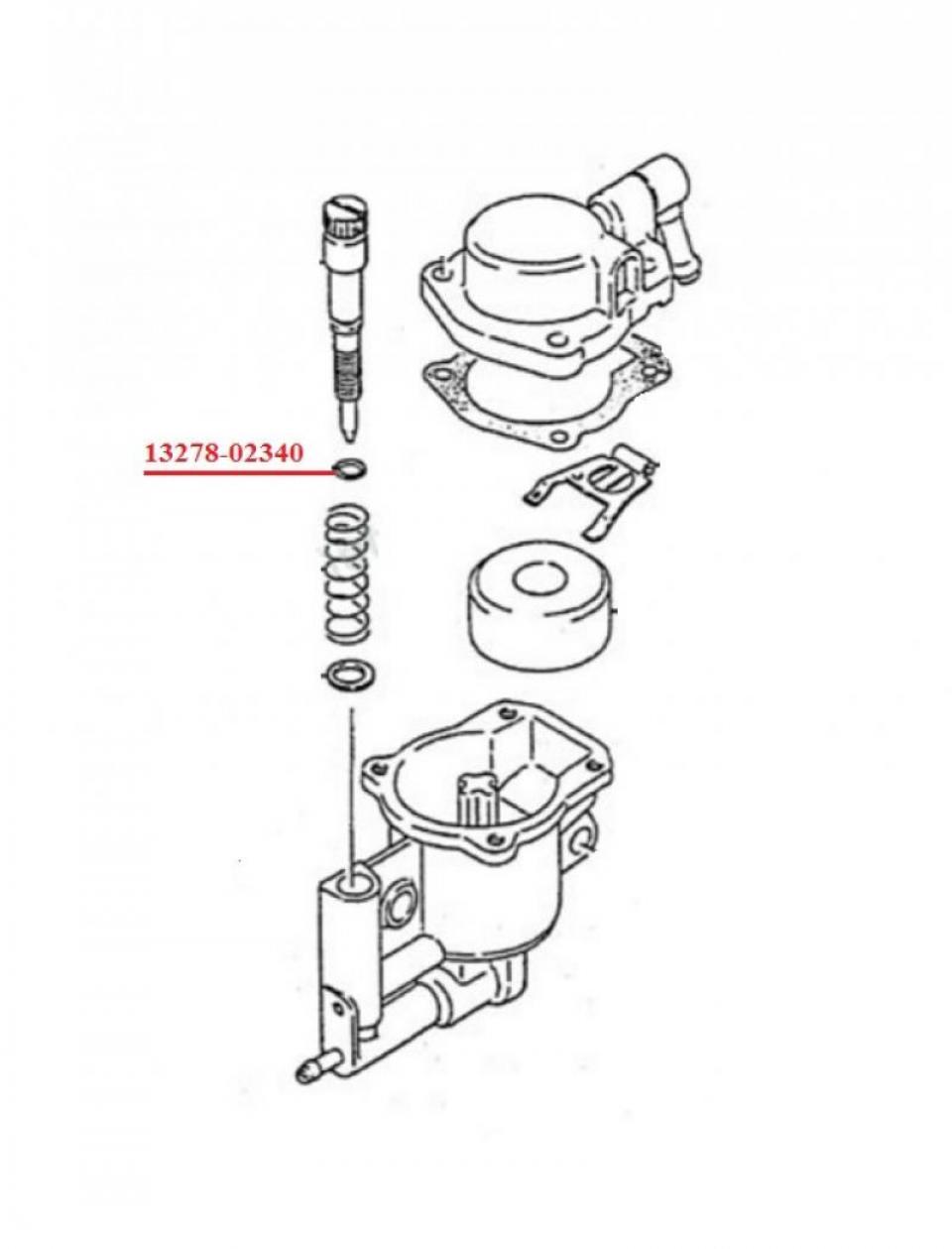 Pièce de carburateur origine pour Quad Suzuki 250 LTR 1990 à 1991 13278-02340 Neuf