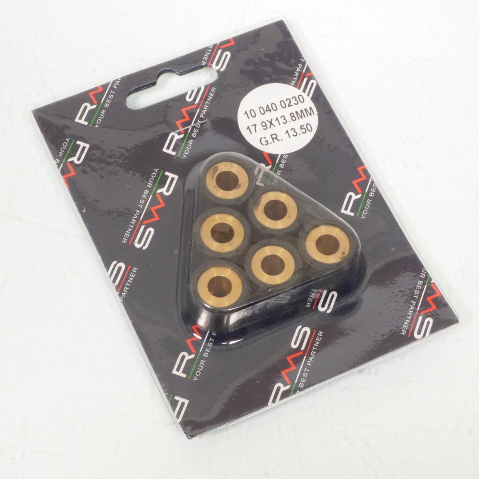 Galet rouleau de variateur RMS pour Scooter Sym 125 GTS 2006 à 2008 18x14 13.5Grs Neuf