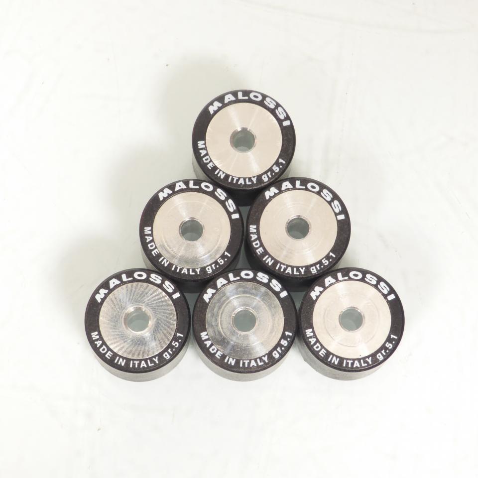 Galet rouleau de variateur Malossi pour Scooter Peugeot 50 Buxy 669823I0 / 16x13 5.1Grs Neuf