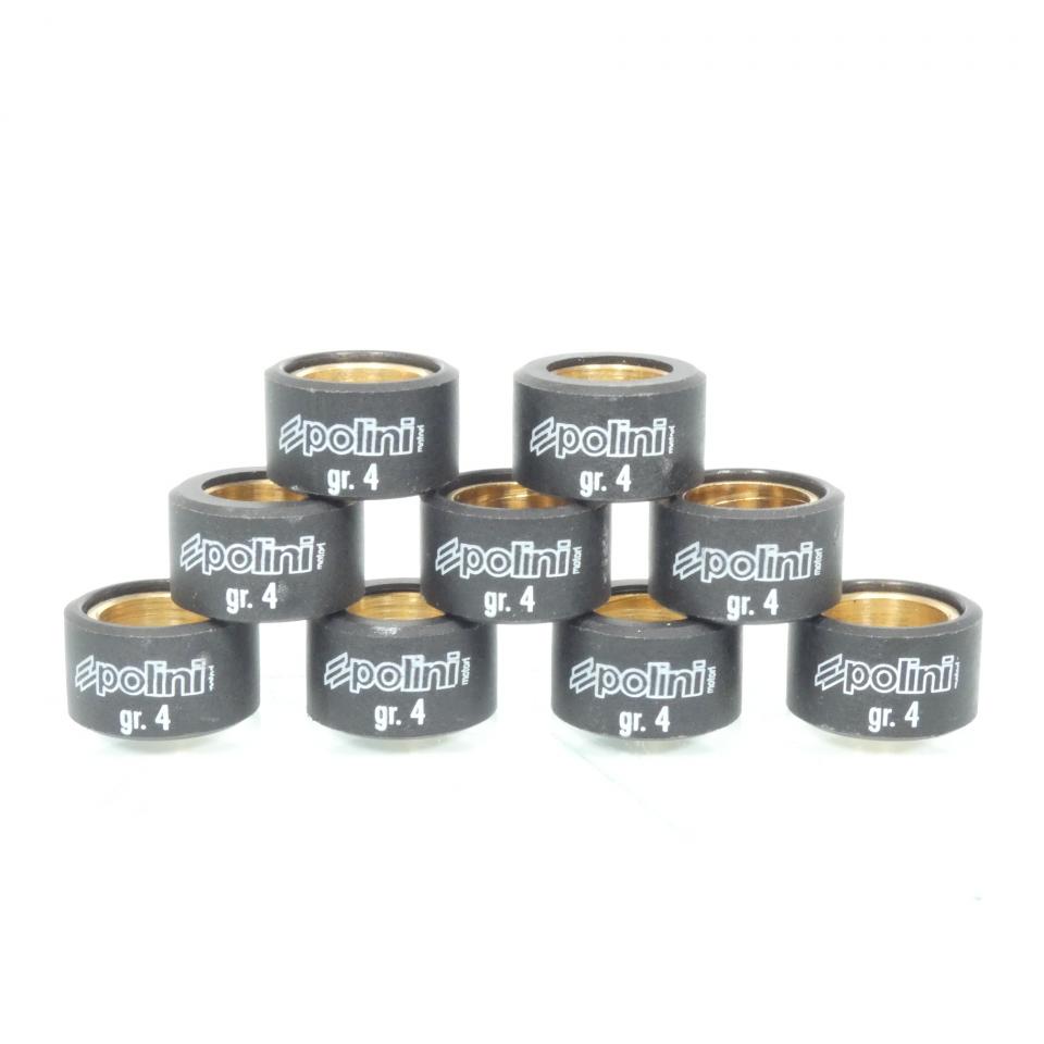 Galet rouleau de variateur Polini pour Scooter Aprilia 50 Amico 1996 à 1998 242.254 / 16x10 4Grs Neuf