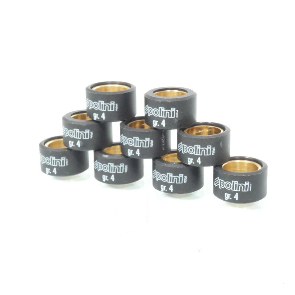 Galet rouleau de variateur Polini pour Scooter Aprilia 50 Amico 1996 à 1998 242.254 / 16x10 4Grs Neuf