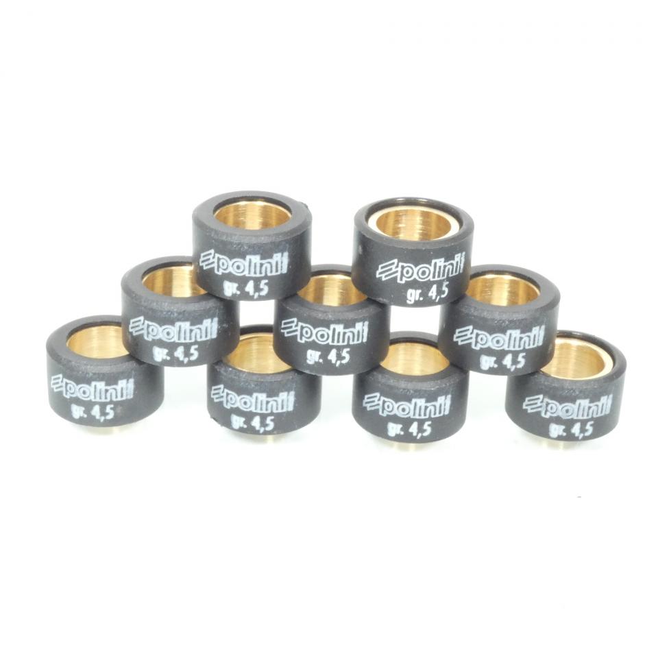 Galet rouleau de variateur Polini pour scooter Beta 50 Ark Ac 1996 à 2007 242.255 / 16x10 4.5Grs Neuf