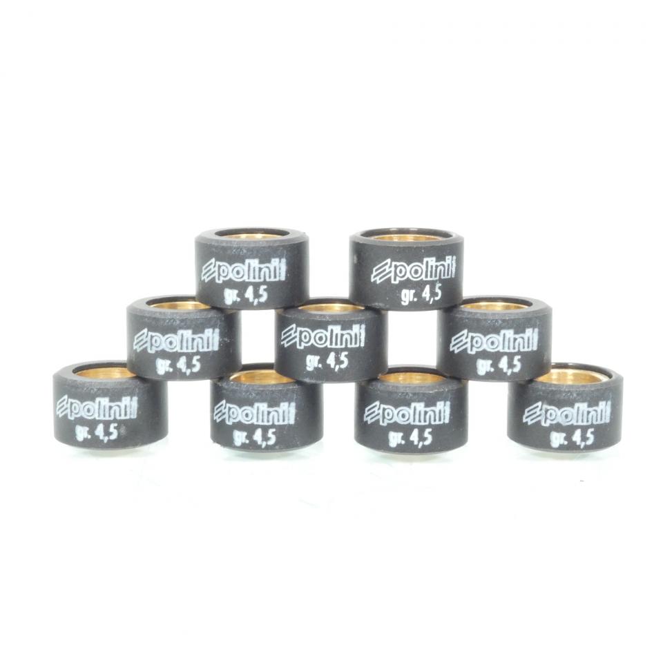 Galet rouleau de variateur Polini pour scooter Beta 50 Ark Ac 1996 à 2007 242.255 / 16x10 4.5Grs Neuf