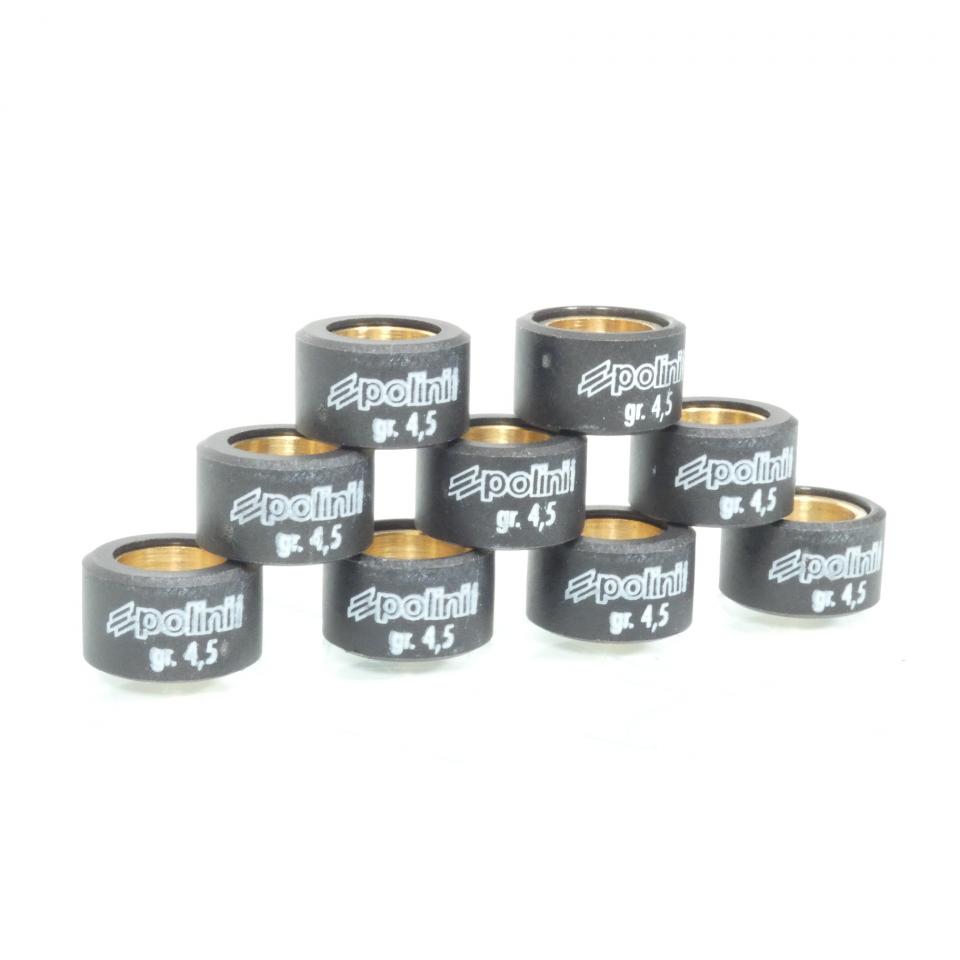 Galet rouleau de variateur Polini pour scooter Beta 50 Ark Ac 1996 à 2007 242.255 / 16x10 4.5Grs Neuf