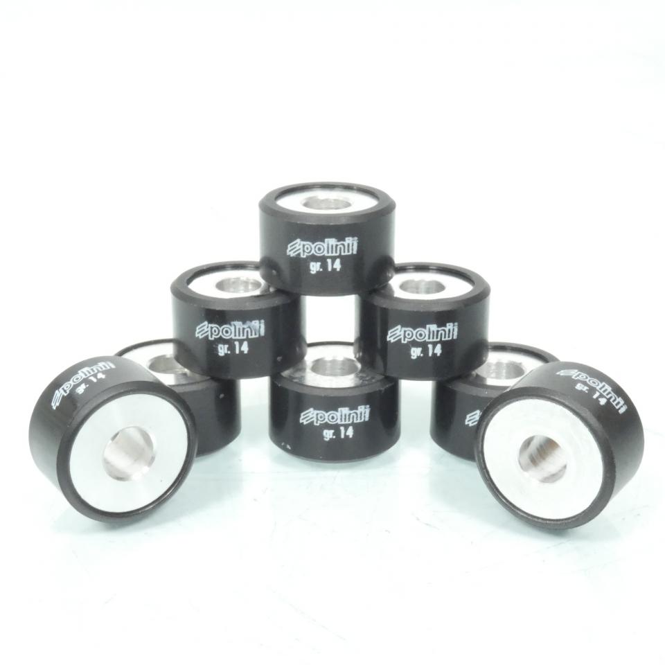 Galet rouleau de variateur Polini pour Scooter Peugeot 400 Metropolis 2013 à 2017 242.221 / 25x15 14Grs Neuf