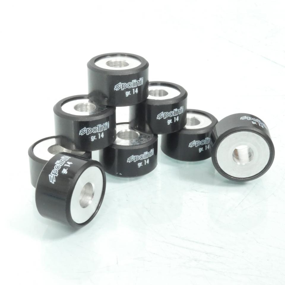 Galet rouleau de variateur Polini pour Scooter Peugeot 400 Metropolis 2013 à 2017 242.221 / 25x15 14Grs Neuf