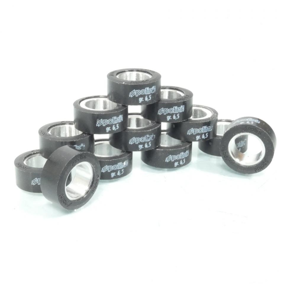 Galet rouleau de variateur Polini pour Scooter Yamaha 500 T-Max 2004 à 2011 242.317 / 25X11 6.5Grs Neuf