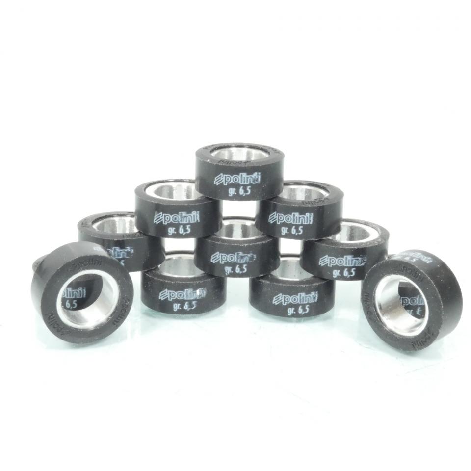 Galet rouleau de variateur Polini pour Scooter Yamaha 500 T-Max 2004 à 2011 242.317 / 25X11 6.5Grs Neuf
