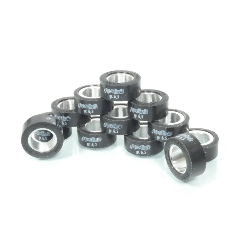 Galet rouleau de variateur Polini pour Scooter Yamaha 500 T-Max 2004 à 2011 242.317 / 25X11 6.5Grs Neuf