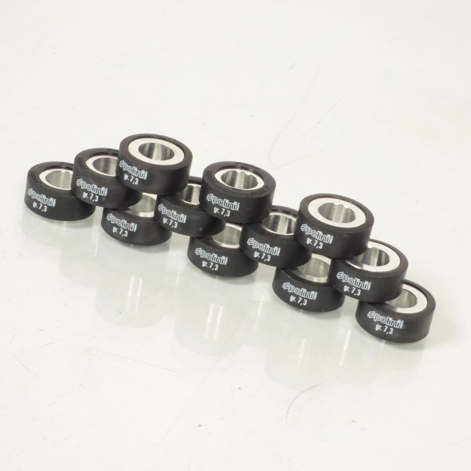 Galet rouleau de variateur Polini pour Scooter Yamaha 500 T-Max 2004 à 2011 242.316 / 25x11 7.3grs Neuf