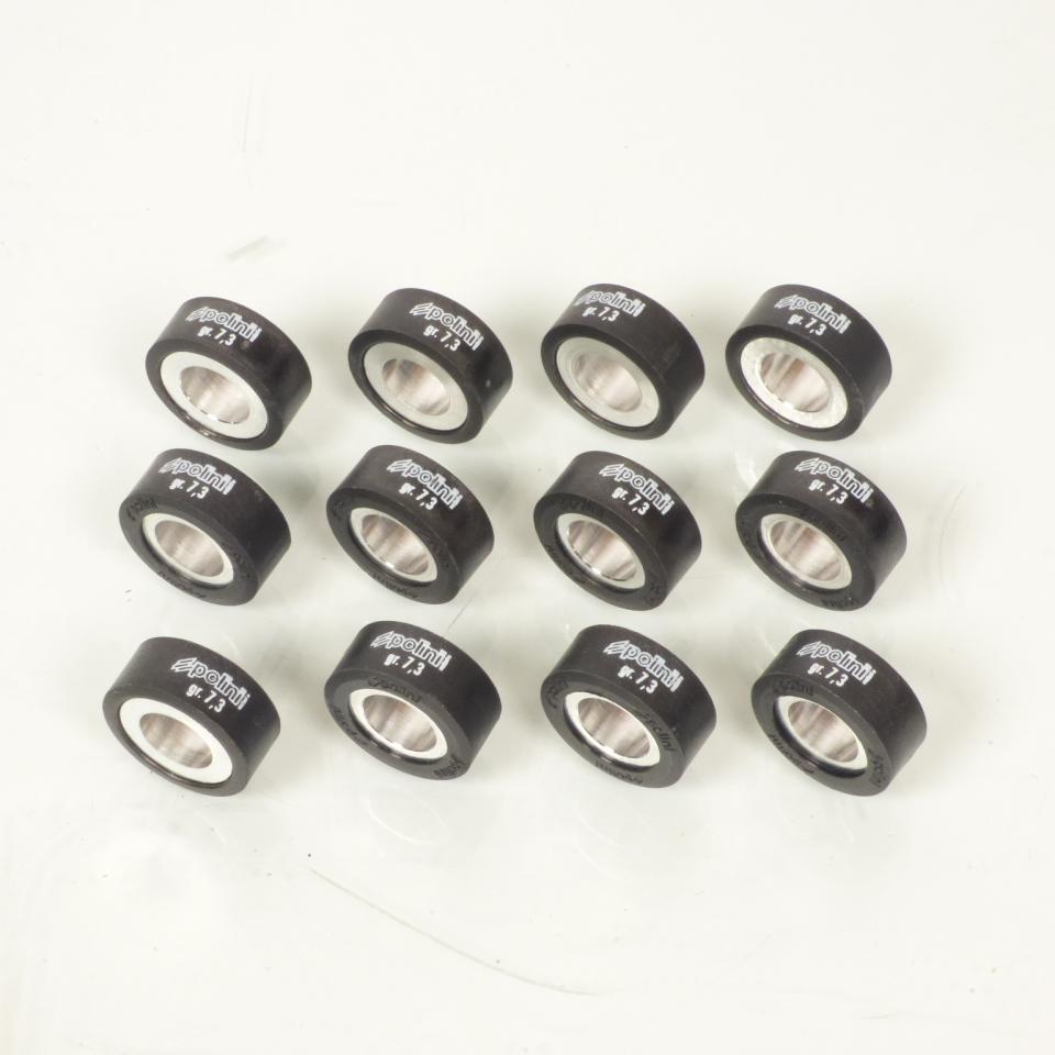 Galet rouleau de variateur Polini pour Scooter Yamaha 500 T-Max 2004 à 2011 242.316 / 25x11 7.3grs Neuf