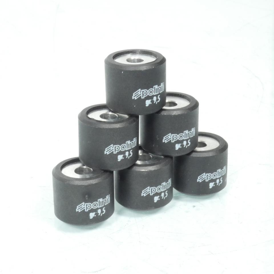 Galet rouleau de variateur Polini pour Scooter Peugeot 125 Satelis 2006 à 2011 242.171 / 20x17 9.5Grs Neuf