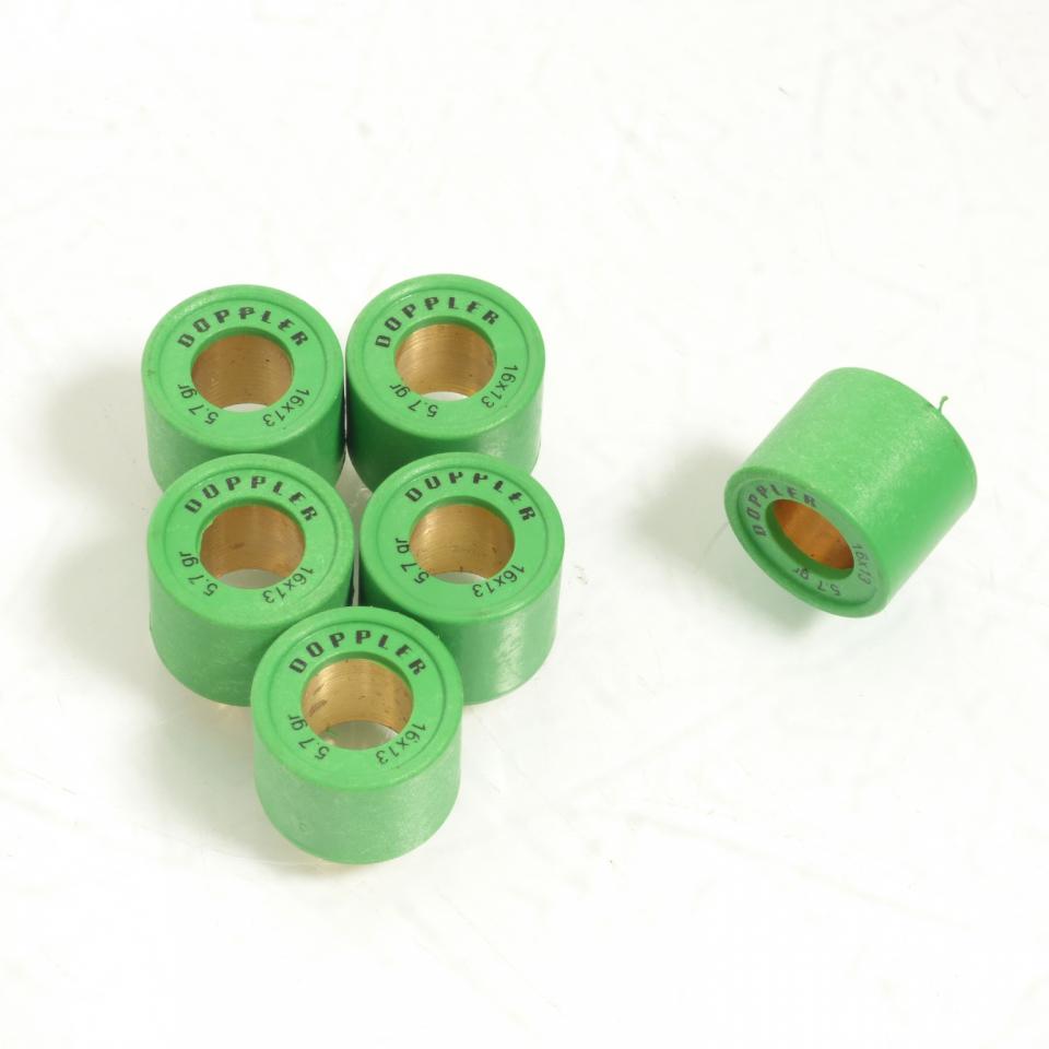 Galet rouleau de variateur Doppler pour Scooter Peugeot 50 Citystar 2014 à 2017 16x13 5.7Grs Neuf