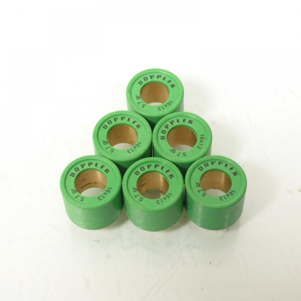 Galet rouleau de variateur Doppler pour Scooter Peugeot 50 Citystar 2014 à 2017 16x13 5.7Grs Neuf