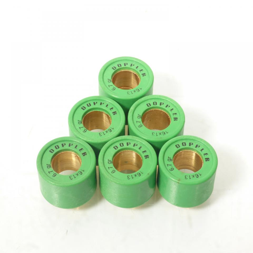 Galet rouleau de variateur Doppler pour Scooter Peugeot 50 Kisbee 2T 2013 à 2017 16X13 6.7grs Neuf