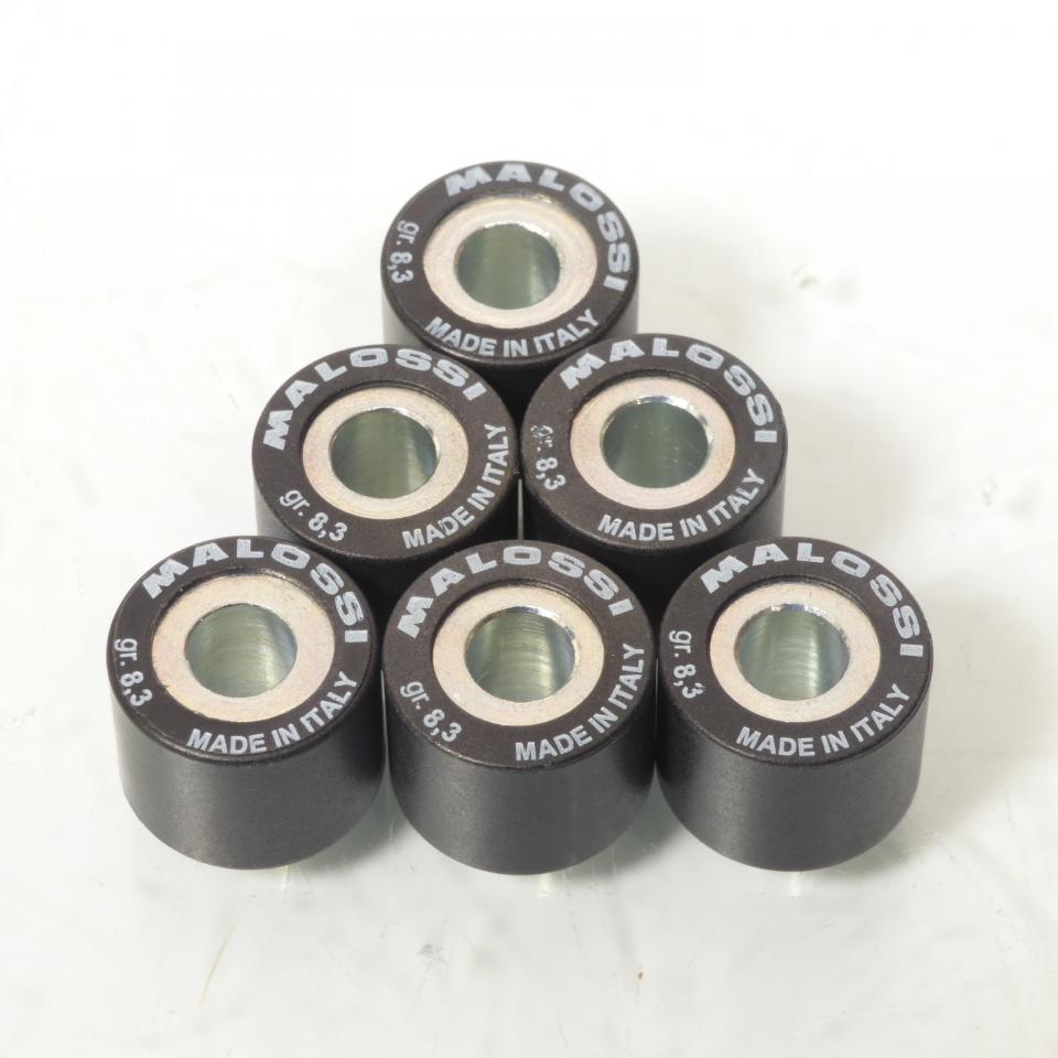 Galet rouleau de variateur Malossi pour Scooter Yamaha 50 YW ZUMA 2T 2008 à 2013 669417N0 / 15x12 8.3Grs Neuf