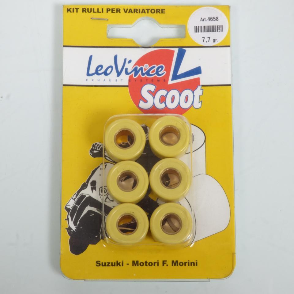 Galet rouleau de variateur Leovince pour Scooter Hyosung 50 SF 2000 à 2006 17x12 7.7Grs Neuf