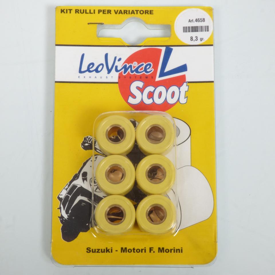 Galet rouleau de variateur Leovince pour Scooter Hyosung 50 SF 2000 à 2006 17x12 8.3Grs Neuf