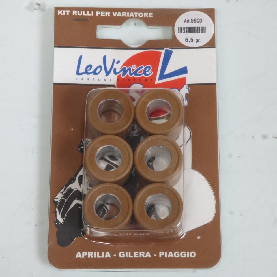 Galet rouleau de variateur Leovince pour Scooter Kymco 125 People 2000 à 2020 20x17 6.5Grs Neuf