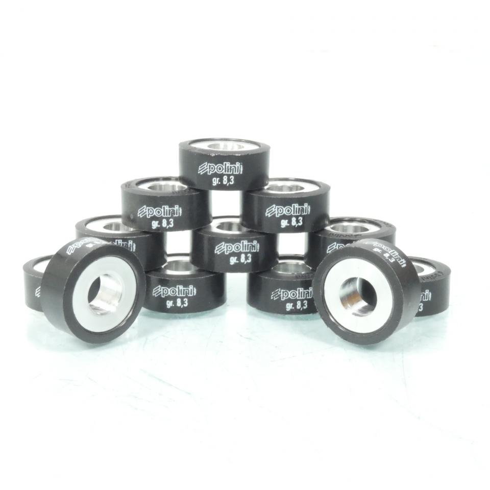 Galet rouleau de variateur Polini pour scooter Yamaha 500 Tmax 2001 à 2020 242.310 / 25x11 8.3Grs Neuf