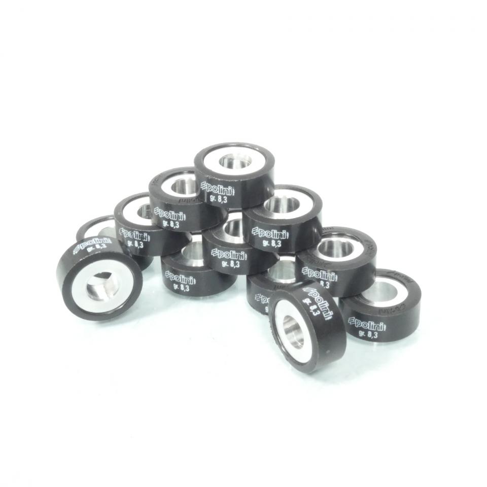 Galet rouleau de variateur Polini pour scooter Yamaha 500 Tmax 2001 à 2020 242.310 / 25x11 8.3Grs Neuf