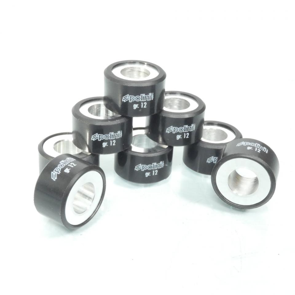 Galet rouleau de variateur Polini pour Scooter Peugeot 400 Metropolis 2013 à 2020 242.224 / 25x15 12Grs Neuf