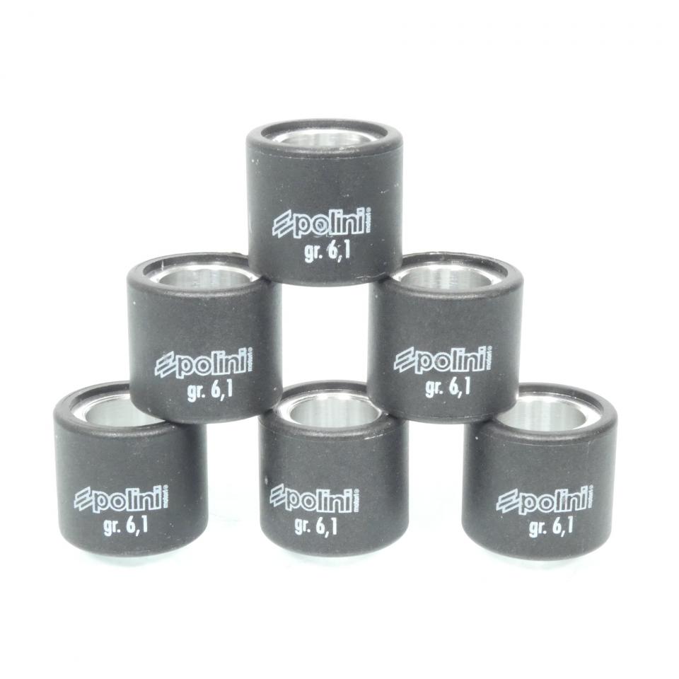 Galet rouleau de variateur Polini pour Scooter MBK 125 Skycruiser 2006 à 2020 242.094 / 19x17 6Grs Neuf