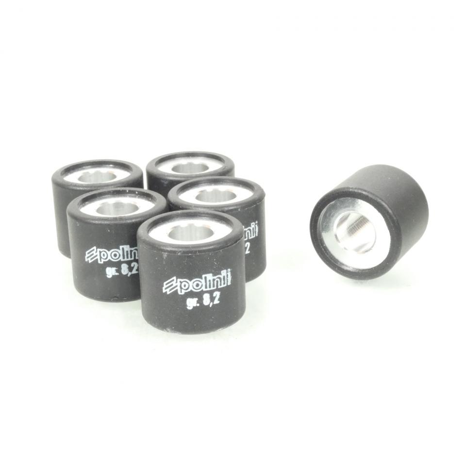 Galet rouleau de variateur Polini pour scooter Yamaha 125 Xmax 2006 à 2020 242.092 / 19x17 8.2Grs Neuf