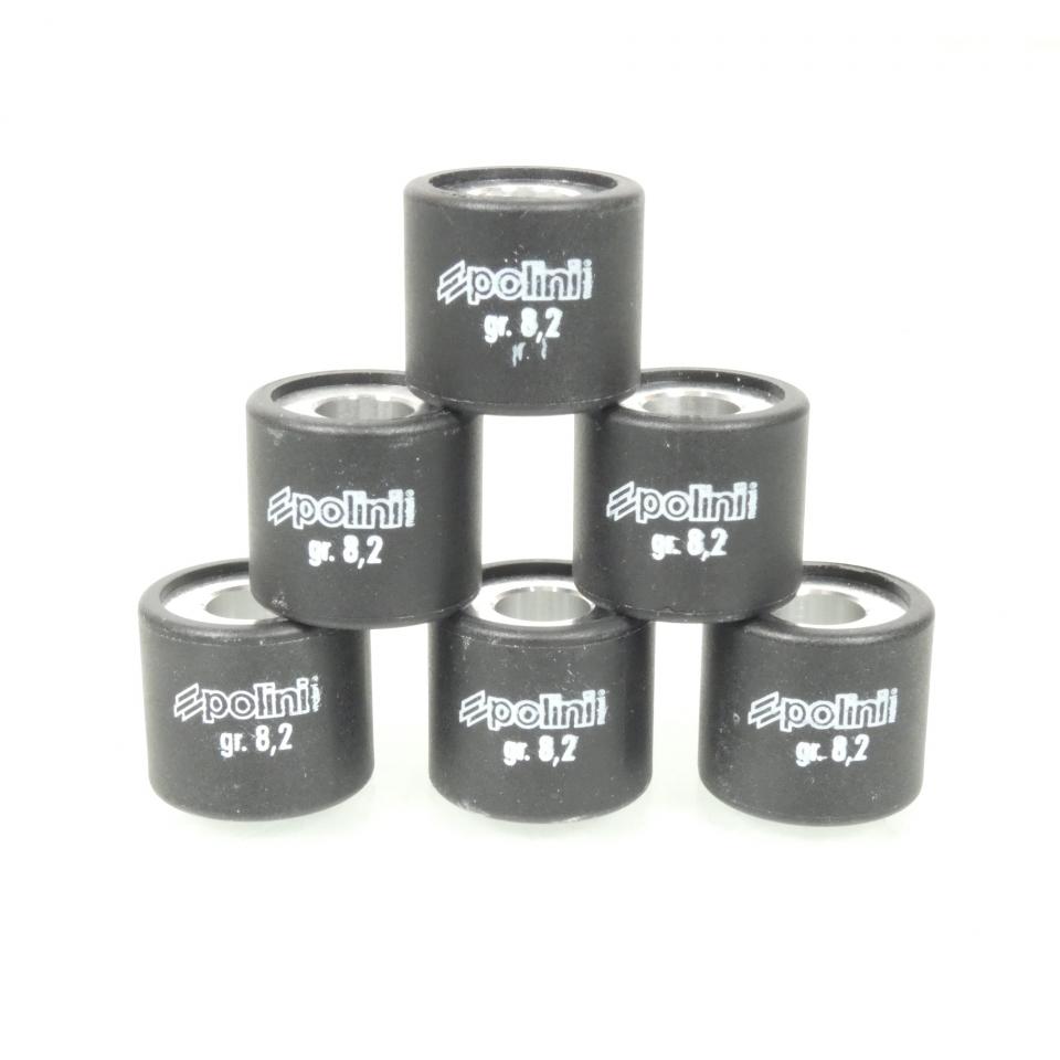 Galet rouleau de variateur Polini pour scooter Yamaha 125 Xmax 2006 à 2020 242.092 / 19x17 8.2Grs Neuf