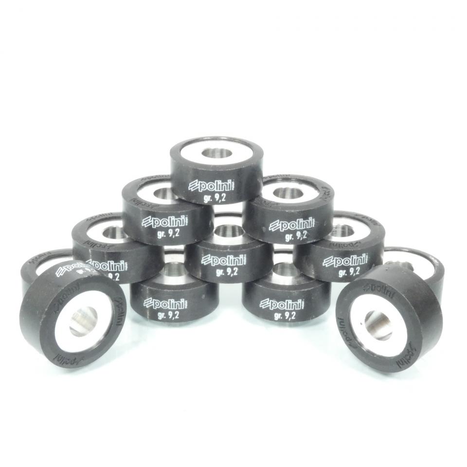 Galet rouleau de variateur Polini pour scooter Yamaha 500 Tmax 2001 à 2020 242.314 / 25x11 9.2Grs Neuf