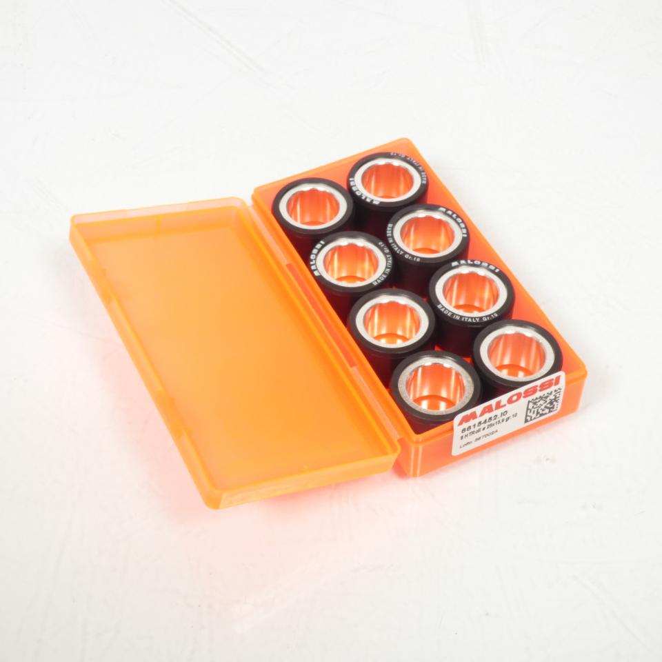 Galet rouleau de variateur Malossi pour Scooter Piaggio 350 Beverly 2012 à 2020 6615452.I0 / 25x15.9 10Grs Neuf