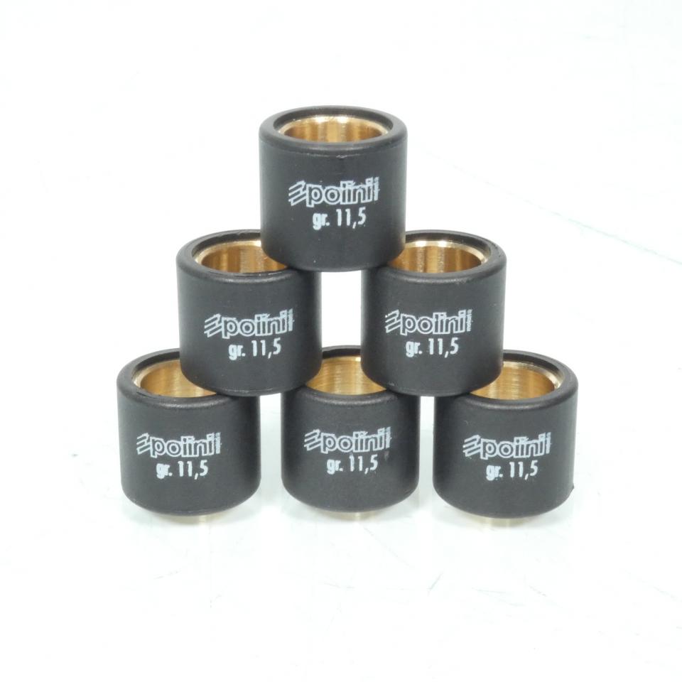 Galet rouleau de variateur Polini pour Scooter MBK 125 Skycruiser 2006 à 2020 242.389 / 19x17 11.5Grs Neuf