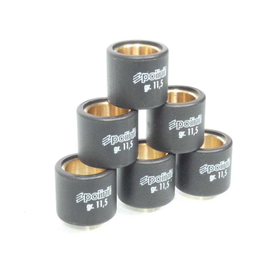 Galet rouleau de variateur Polini pour Scooter MBK 125 Skycruiser 2006 à 2020 242.389 / 19x17 11.5Grs Neuf