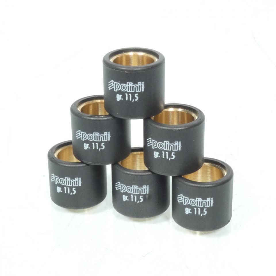 Galet rouleau de variateur Polini pour Scooter MBK 125 Skycruiser 2006 à 2020 242.389 / 19x17 11.5Grs Neuf