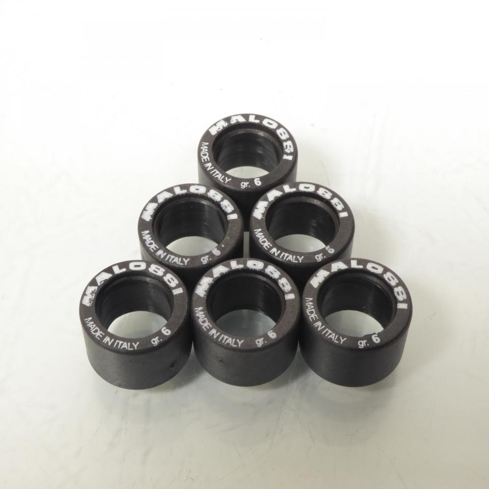 Galet rouleau de variateur Malossi pour pour Scooter Cagiva 50 PROGRESS 2T Après 1996 669999.E0 / 17x12.3 6Grs Neuf