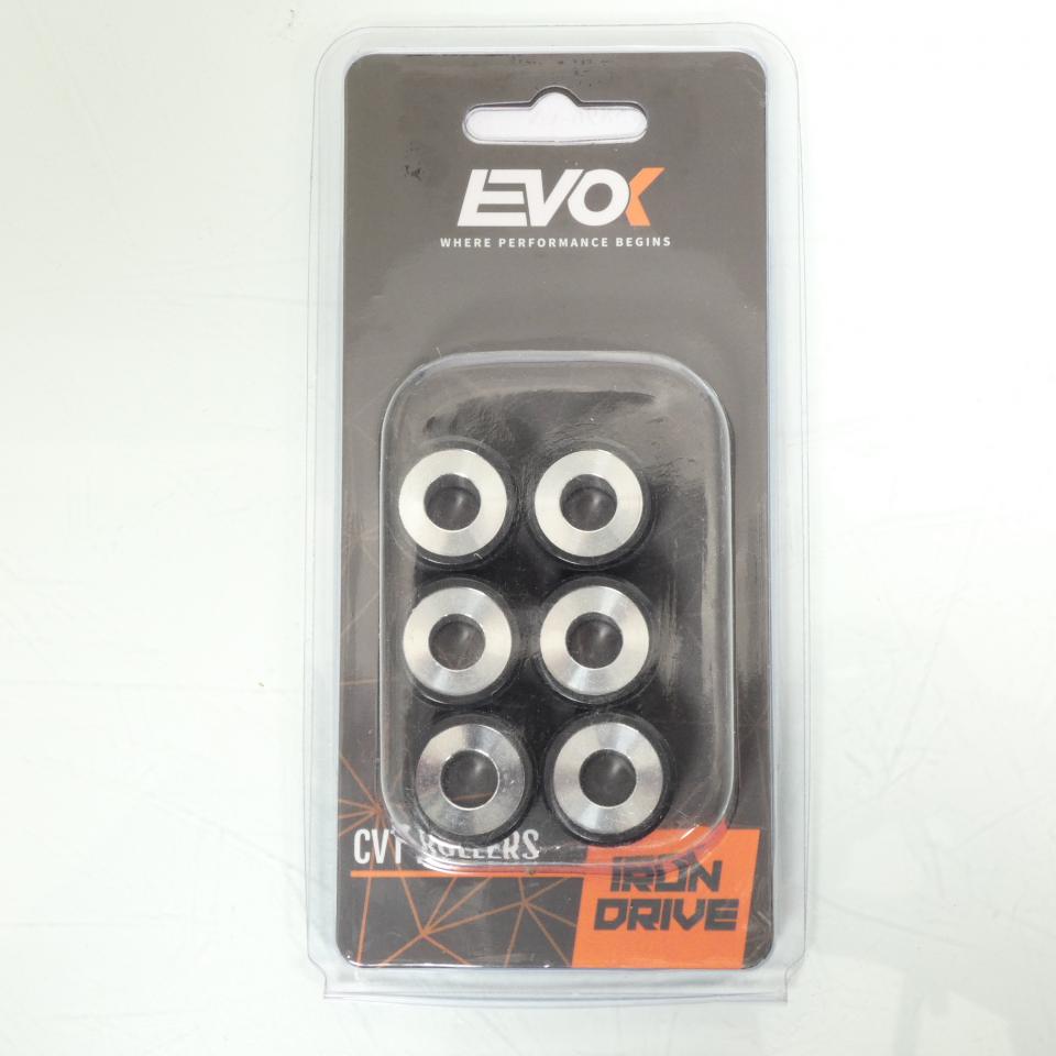 Galet rouleau de variateur EVOK pour scooter Piaggio 300 Beverly 2009 à 2010 21x17 10Grs 100480114 Neuf