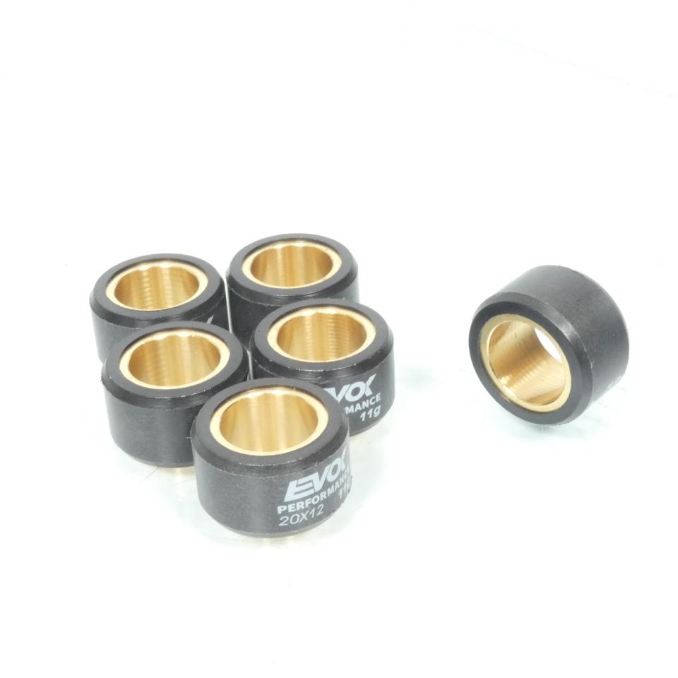 Galet rouleau de variateur EVOK pour scooter Aprilia 300 Leonardo 2005 à 2006 20x12 11Grs / 100480088 Neuf