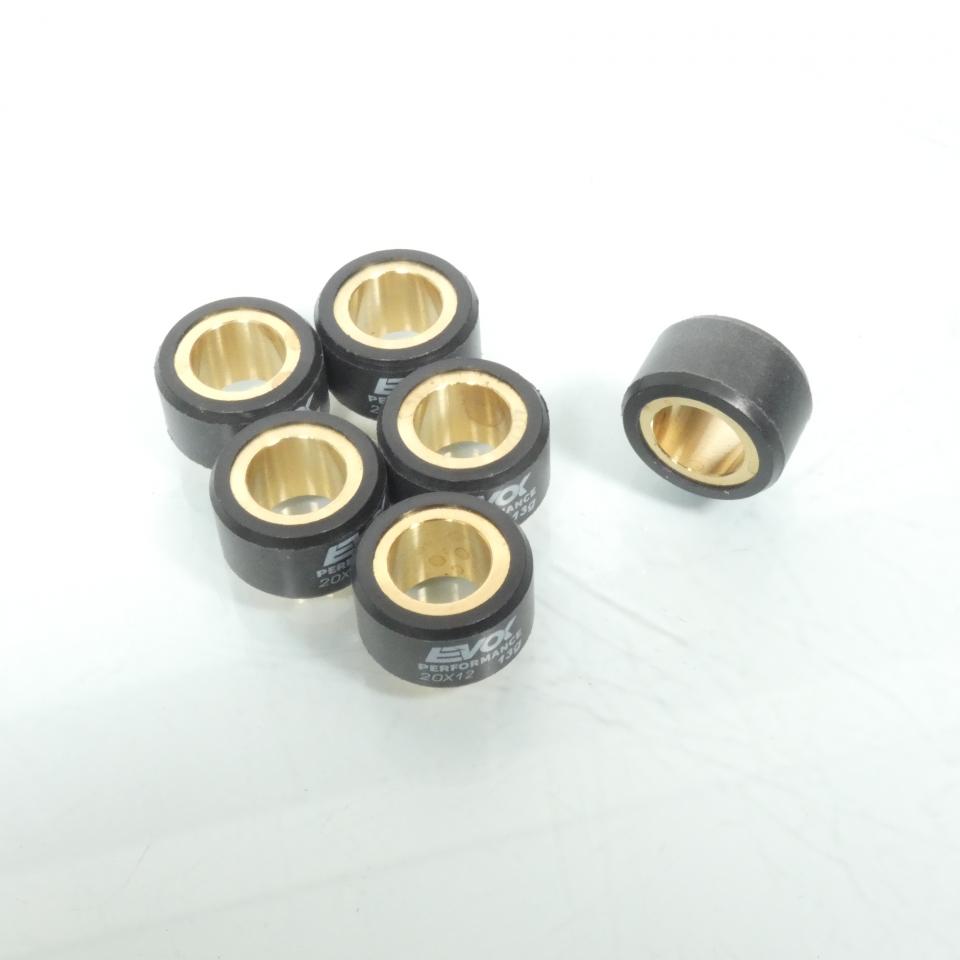 Galet rouleau de variateur EVOK pour scooter MBK 125 Skyliner 1998 à 2017 20x12 13Grs / 100480090 Neuf