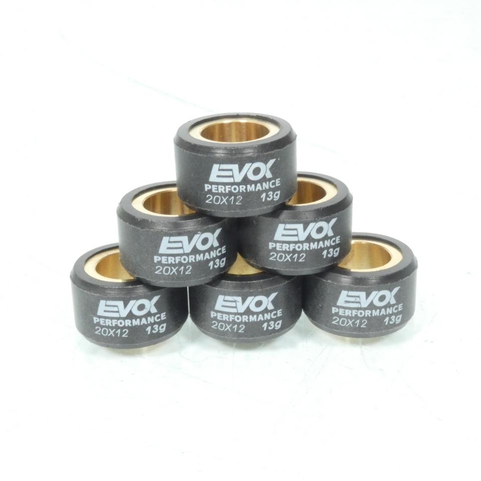 Galet rouleau de variateur EVOK pour scooter MBK 125 Skyliner 1998 à 2017 20x12 13Grs / 100480090 Neuf