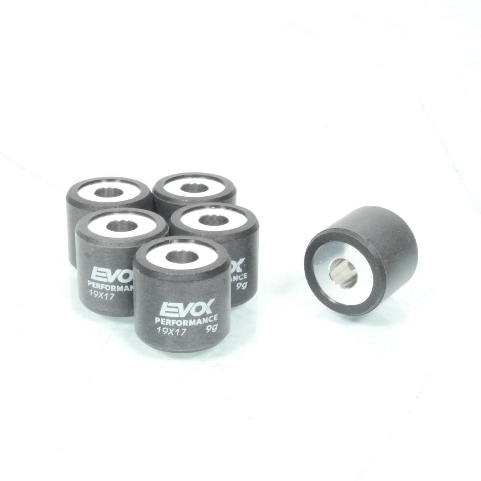 Galet rouleau de variateur EVOK pour scooter Gilera 125 Nexus 2007 à 2020 19x17 9Grs / 100480075 Neuf