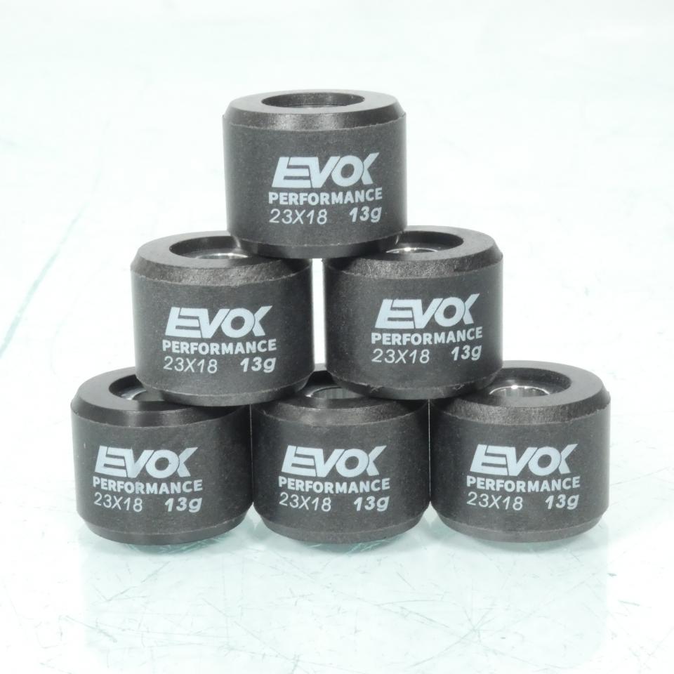 Galet rouleau de variateur EVOK pour scooter Honda 150 Fes Pantheon 1998 à 2002 23x18 13Grs / 100480122 Neuf